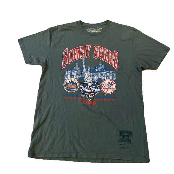 Mitchell & Ness Other - Mitchell & Ness 2000 Subway Series World Series T-Shirt - Mets vs Yankees  Large